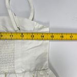 Farm Rio NWOT  Linen Blend White Sleeveless Maxi Dress Size M Photo 12