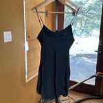Victoria's Secret VINTAGE 90S  GOLD LABEL 100% SILK BLACK CHEMISE SIZE MEDIUM Photo 6