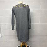 Matilda Jane Gray Gold Flecked Just Imagine Cozy Sweatshirt Dress Photo 4