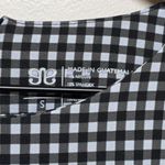 ALBION FIT Albion Gingham Check Crop Jumpsuit Black White Sz‎ S Photo 5