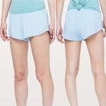 Lululemon Hotty Hot Shorts 2.5" Light Blue Photo 1