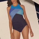 Nautica  Swimwear size S brand new with tags two pieces color navy blue Photo 2