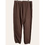 Naked Wardrobe Chocolate Brown Loungewear Casual Jogger Sweatpants Size Small Photo 5