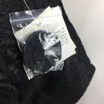 Guess Lace Bustier Corset Top Black Built In Cups Zip Up M Photo 3