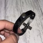 Layered Metal Cross Bracelet Photo 3