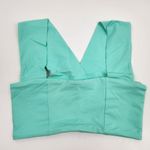 l*space L* Parker Bikini Top Reversible in Teal Blue/Green Size XS NWT Photo 2