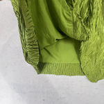 ASTR The Label Plisse Vest Women's Avacado Green Size Large Boho Vacation Photo 6