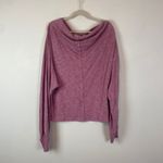 We The Free People See Me Pullover Dolman Top Casual Loose Fit Heather Pink XL Photo 7