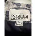 Carolina Colours Blue Southwestern Soft Knit Blazer Jacket Women’s Small Photo 4