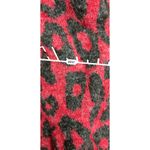 Joseph A 301-006  Size Medium Long Red Black cardigan duster Open Front Photo 6