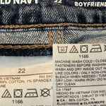 Old Navy Womens Shorts Blue Jean Denim Mid Rise Boyfriend Distress Plus Size 22 Photo 10