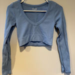 Garage Blue  Long Sleeve Top Photo 0