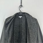 Jun & Ivy  Waterfall Cardigan Coat Long Open Front Womens Small Grey Photo 1