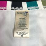 Terra & Sky NEW  Women's Plus High Waist Striped Swimsuit Bottom Size 0X (14W) Photo 4