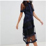 ALLSAINTS Lace Panel Midi Dress Photo 5
