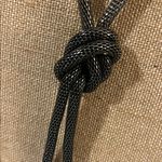 Black Knot Snake Chain Necklace Photo 1