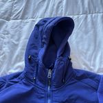 The North Face  Hooded Jacket Womens Size XS Blue Pockets Winter Skiing Snow Photo 2
