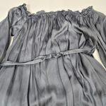LPA  Off Shoulder Lounge Dress in Gray Blue XL Photo 14