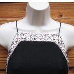 Black Pink Long Corset Gown Dress Black Size 8 Photo 4