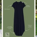 Frank + Eileen Harper Perfect Tee Maxi Dress Black Size XS Photo 1