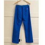 FIGS High Waisted Livingston Basic Scrub Pants in Royal Blue, Size Medium Photo 6