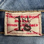 1st Kiss  Short Jean Shorts Blue Size Juniors 7 Photo 2