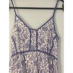Knox Rose Women's Floral Print Cami top Size Medium Blue White Photo 2