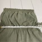 Lost + Wander Light Olive Green Strapless Romper Size XS NWOT Photo 5