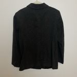 LL Bean Vintage '90s Dark Gray Wool Button Down Jacket Size 10 Photo 3