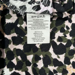 Veronica Beard Shirt Womens XS Pink Black Leopard Cheetah T Shirt Tee Casual Photo 7