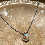 Kendra Scott Teo Dichroic Glass Silver Necklace Photo 3