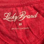Lucky Brand  Red Ohm Tee Shirt Photo 1