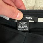 Ellen Tracy  Black Wide Leg Dress Pants Heavy Cotton Spandex Blend Women's 8 Photo 6