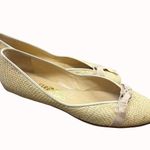 Salvatore Ferragamo  women’s beige leather shoes flats SKU 6380 Photo 2