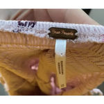 Free People  Shirt Womens XS‎ Pink Lana Off Shoulder Floral Bell Sleeve Boho Photo 6