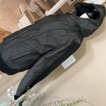 Calvin Klein  coat women’s size large gray and black with hood Photo 4