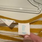 Cynthia Rowley  100% linen long sleeve shirt yellow‎ size small Photo 3