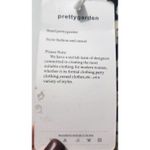 Prettygarden Maxi Dress One Shoulder Floral Print‎ Ruffle Hem Black Size S Photo 4