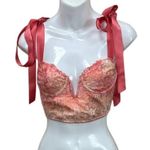 Urban Outfitters Out From Under Yvonne Lace Bow Cropped Corset size S Photo 5