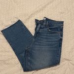 Loft The Straight Crop Denim Photo 1