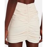 NWT The Sei Pull On High Waisted Center Ruched Mini Skirt Pastel Pink Women's 4 Photo 1
