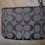 Coach Signature Small Wristlet Silver Khaki Passion Berry Photo 8