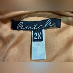 Hutch Jordy Dress Copper Colorblock Chenille Knit Midi Dress Size 2X Photo 4