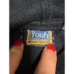Pooh 100 Acre Collection Hooded Pull Over Fleece Sweatshirt Jacket Size Small Blue Photo 3