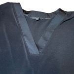 Banana Republic V Neck Tunic Top Womens XL Black Versatile Workwear Business Photo 3