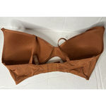 SKIMS  Fits Everybody Wireless T-Shirt Demi Bra 34D Red Brown Lightly Lined Photo 1