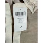 Chico's NWT  Linen Animal RV Lynette Jacket Tibet Taupe SizeL Reversible Photo 2