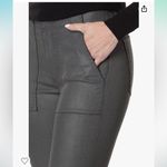 Kut From The Kloth Black Coated Reese Ankle Straight Pants Photo 2