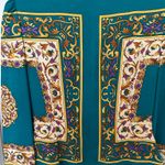 Vtg Maggy London Woman’s 100% Silk Blue Blouse & Skirt Set, Sz 8 Photo 2