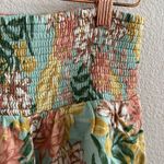 Rip Curl La Bonita Beach Short Smocked Waist Super Cheeky Small Tropical Floral Photo 1